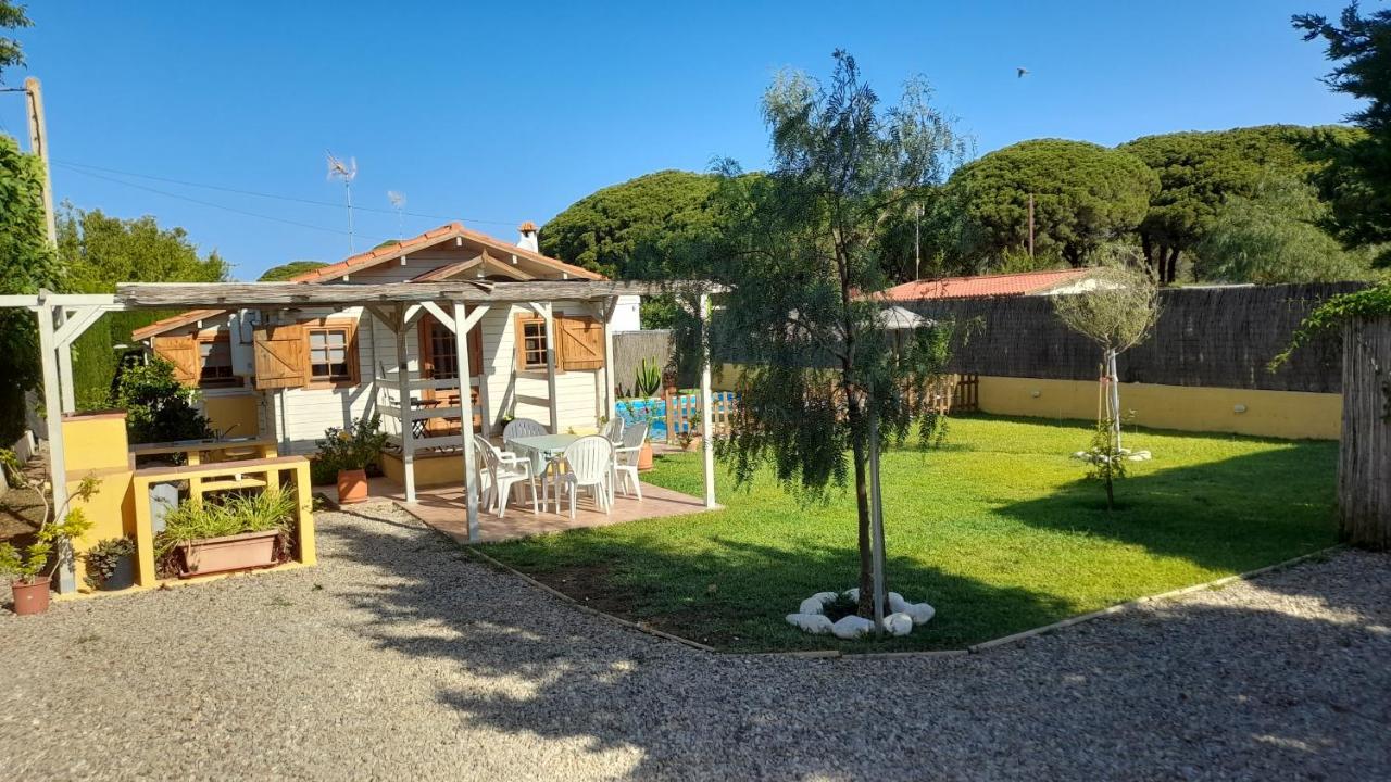 Cabana Blanca Roche Lucia Conil De La Frontera Bagian luar foto